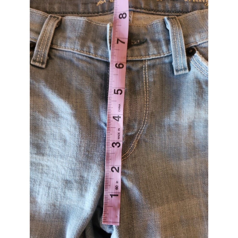 7 For All Mankind Women's Straight Leg Jeans Size 29, Light Wash - Picture 11 of 14